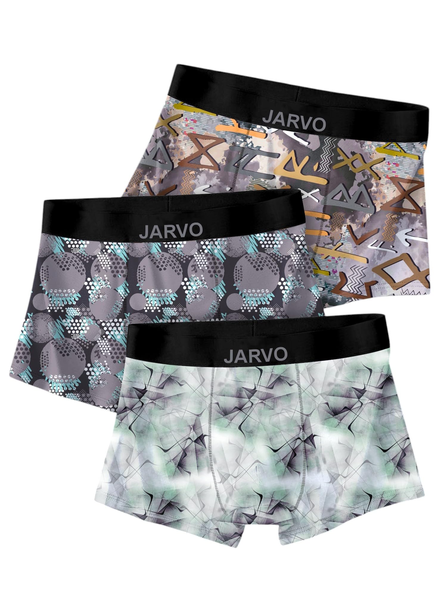 jarvo Men's Nylon Fabric Plain Underwear - Comfortable, Breathable, and Stretchable Briefs-Pack Of-3-JI-0788-picture-32