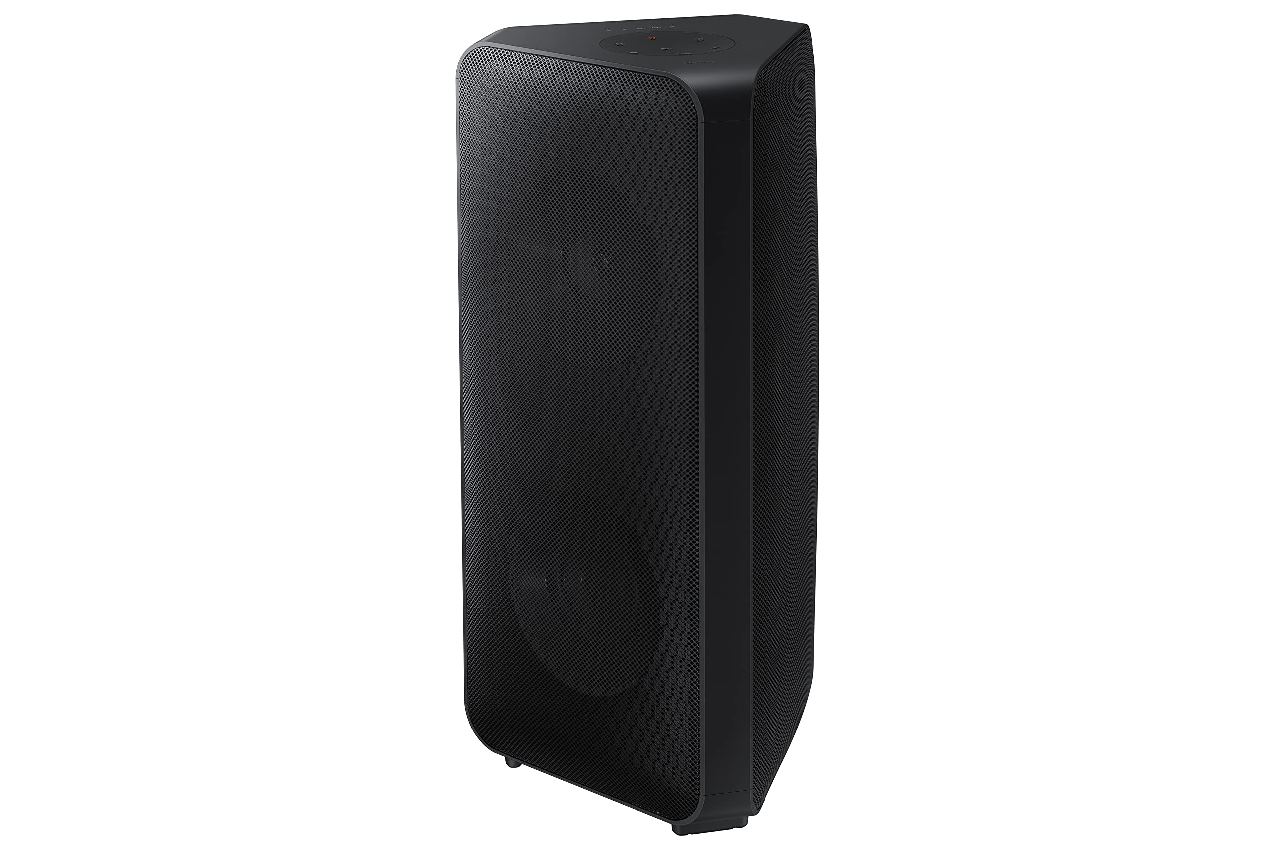 Samsung Sound Tower MX-ST40B, Batteria integrata (12h), Audio bidirezionale, Resistente all'acqua (IPX5), Luci da party e effetti da DJ, Potenza elevata da 160 watt, Black