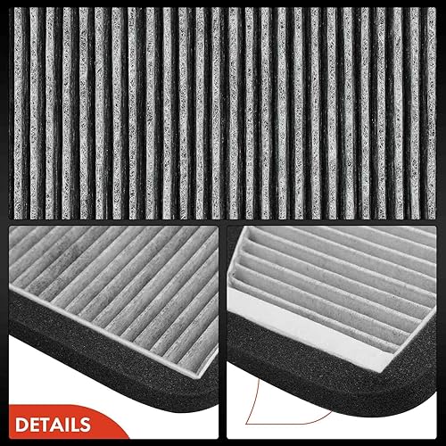 Miniatura 8 de A-Premium Filtro de aire de cabina con carbón activado compatible con Ford Escape 2007-2012 y Mazda Tribute 2008-2011 y Mercury Mariner 2007-2011,