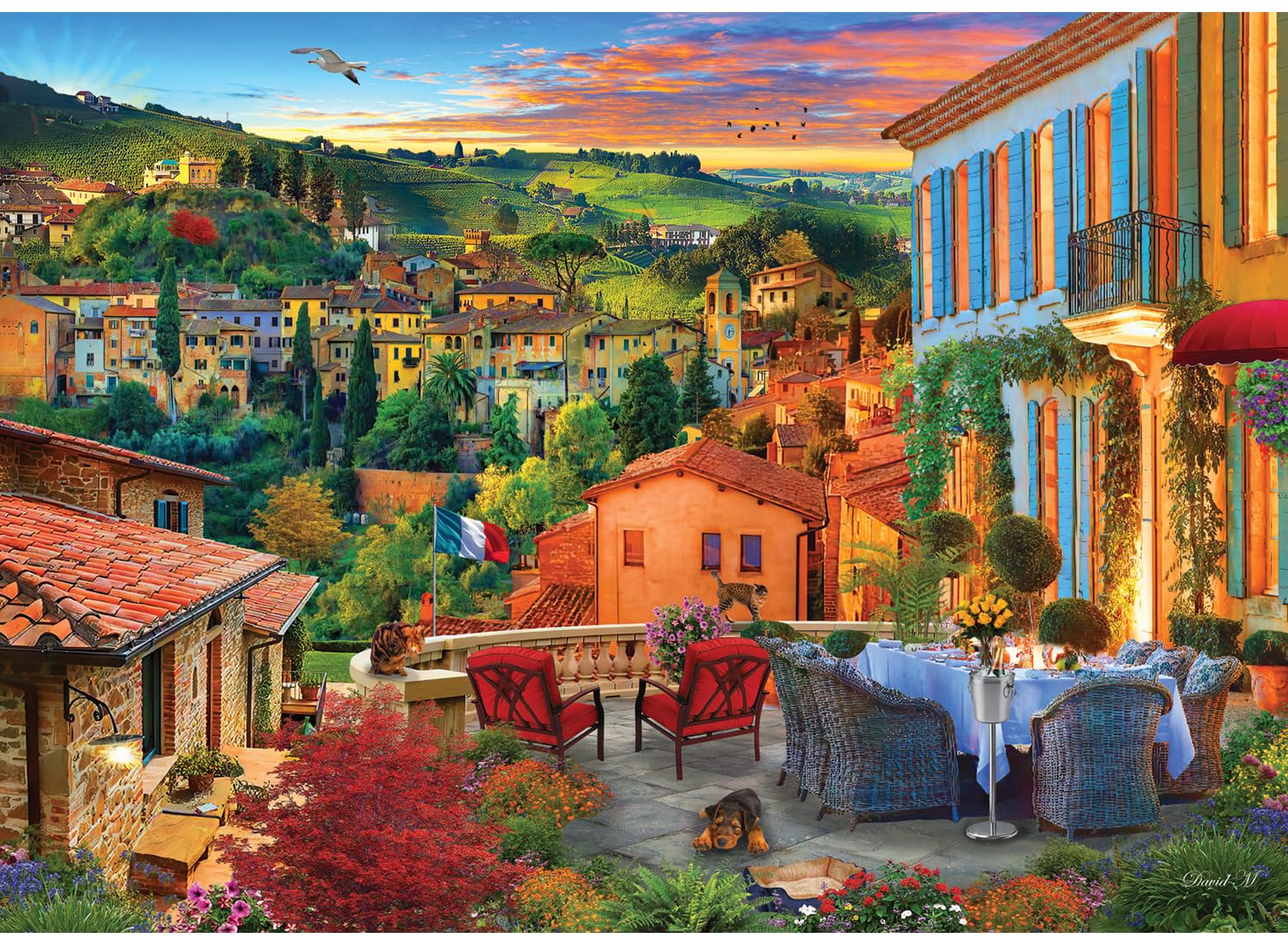 Anatolian Puzzle - Tuscany, 3000 Piece Puzzle, #4935