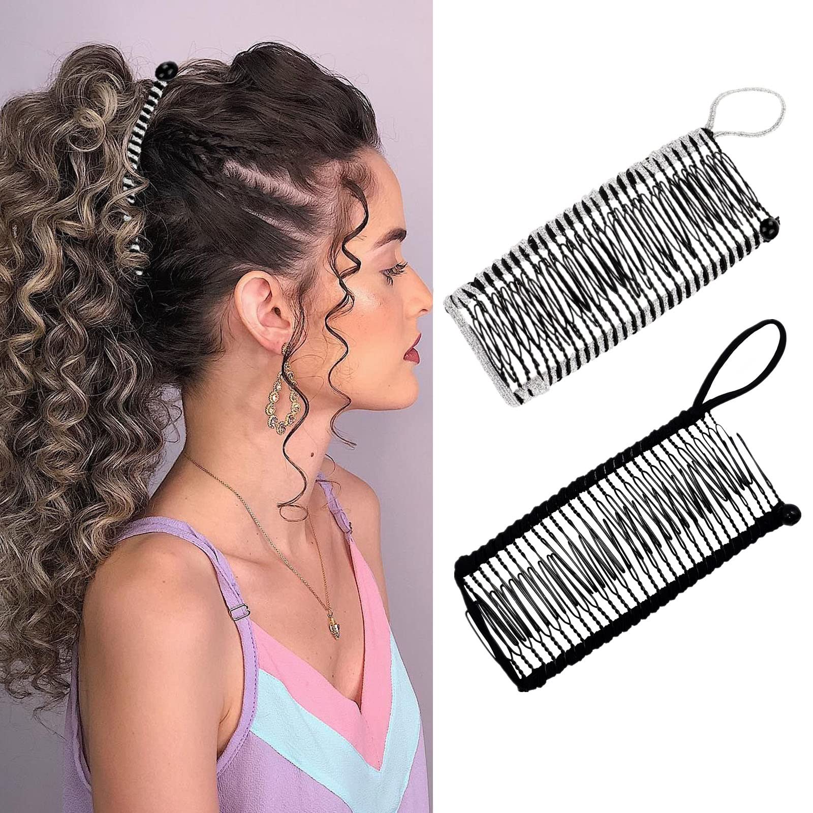 Original Stretch Banana Clip For Fine Thin Hair Only At