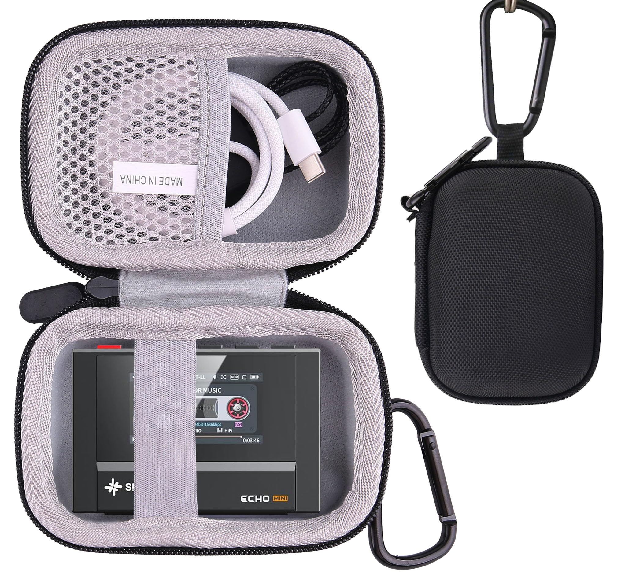 Amazon | WAIYUCN ハードキャリングケース SnowSky/FiiO Echo MINI