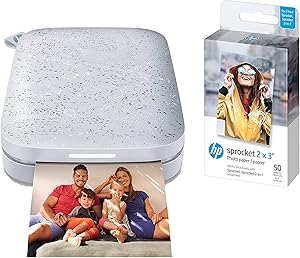 HP Sprocket Portable Photo Printer (2nd Edition) – Instantly print 2x3
