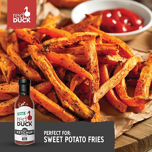 Miniatura 5 de Red Duck Ketchup orgánico original, sin gluten, totalmente natural, 14 onzas