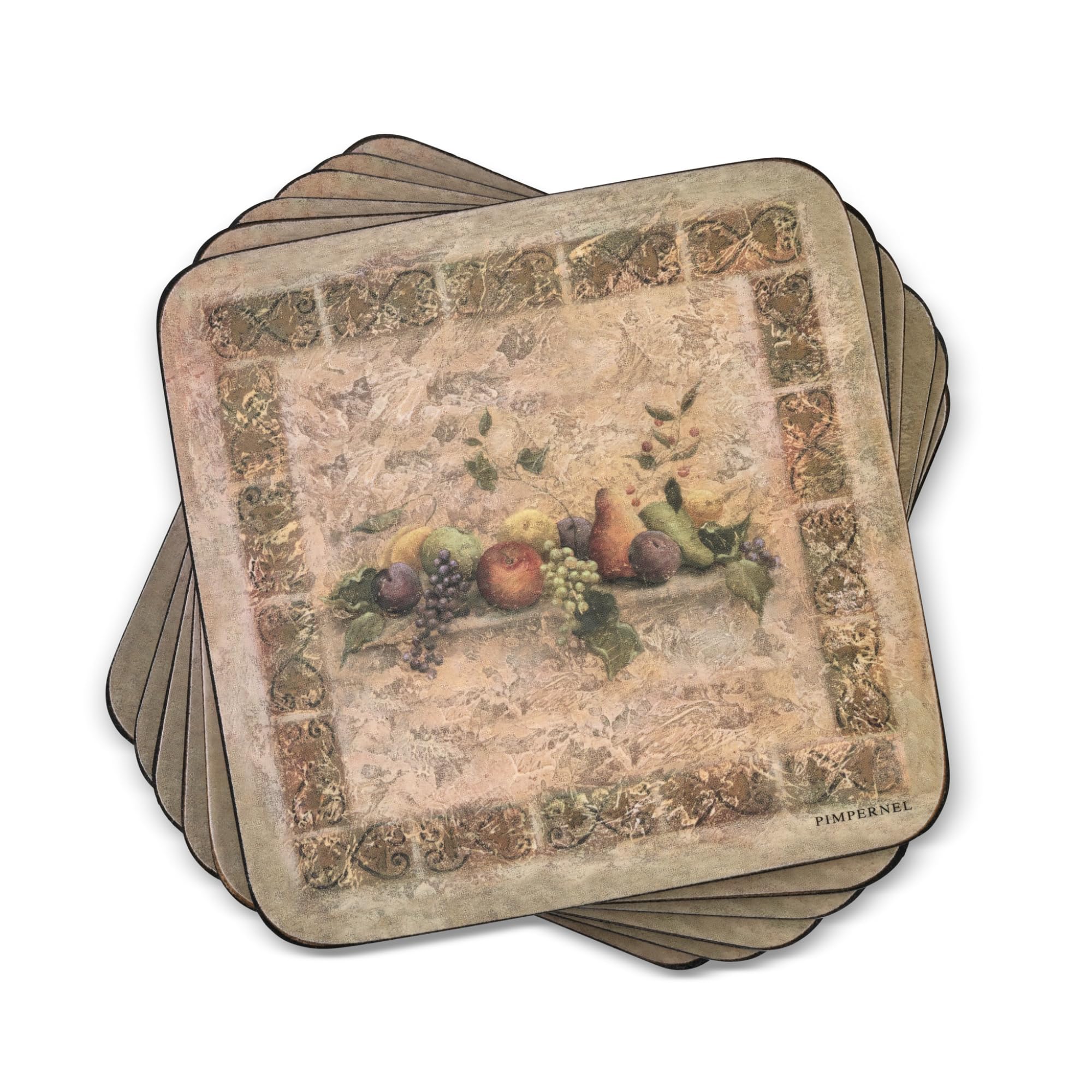 Pimpernel Tuscan Palette Coasters - Set of 6