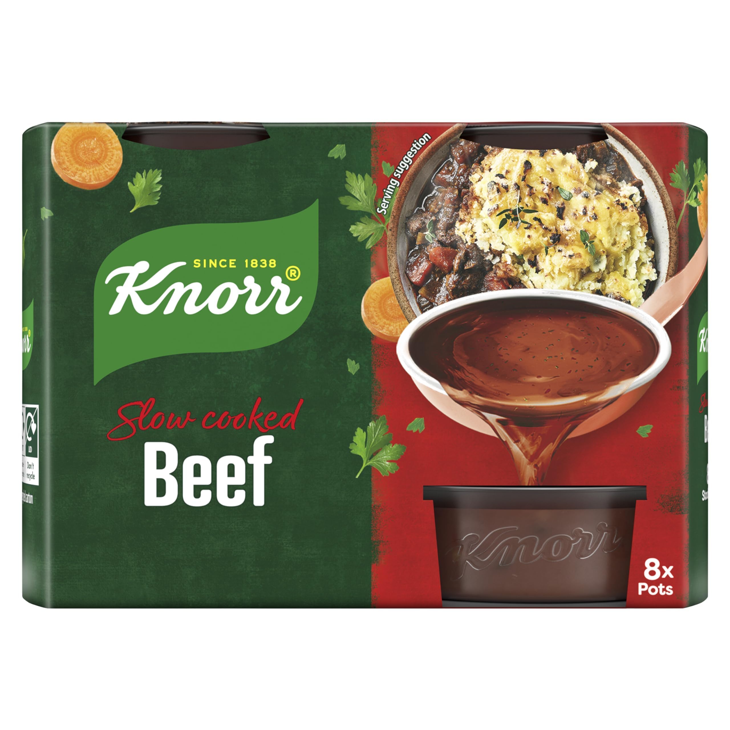 Knorr Beef Stock Pot 8 x 28g