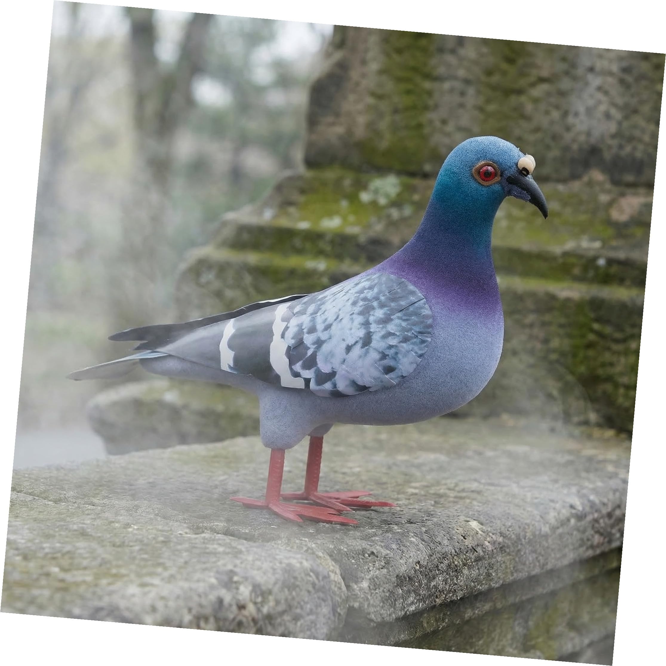 Amazon.co.jp: NUOBESTY 人工鳩 ハトの像 庭の装飾 庭の芝生に鳩を飾る