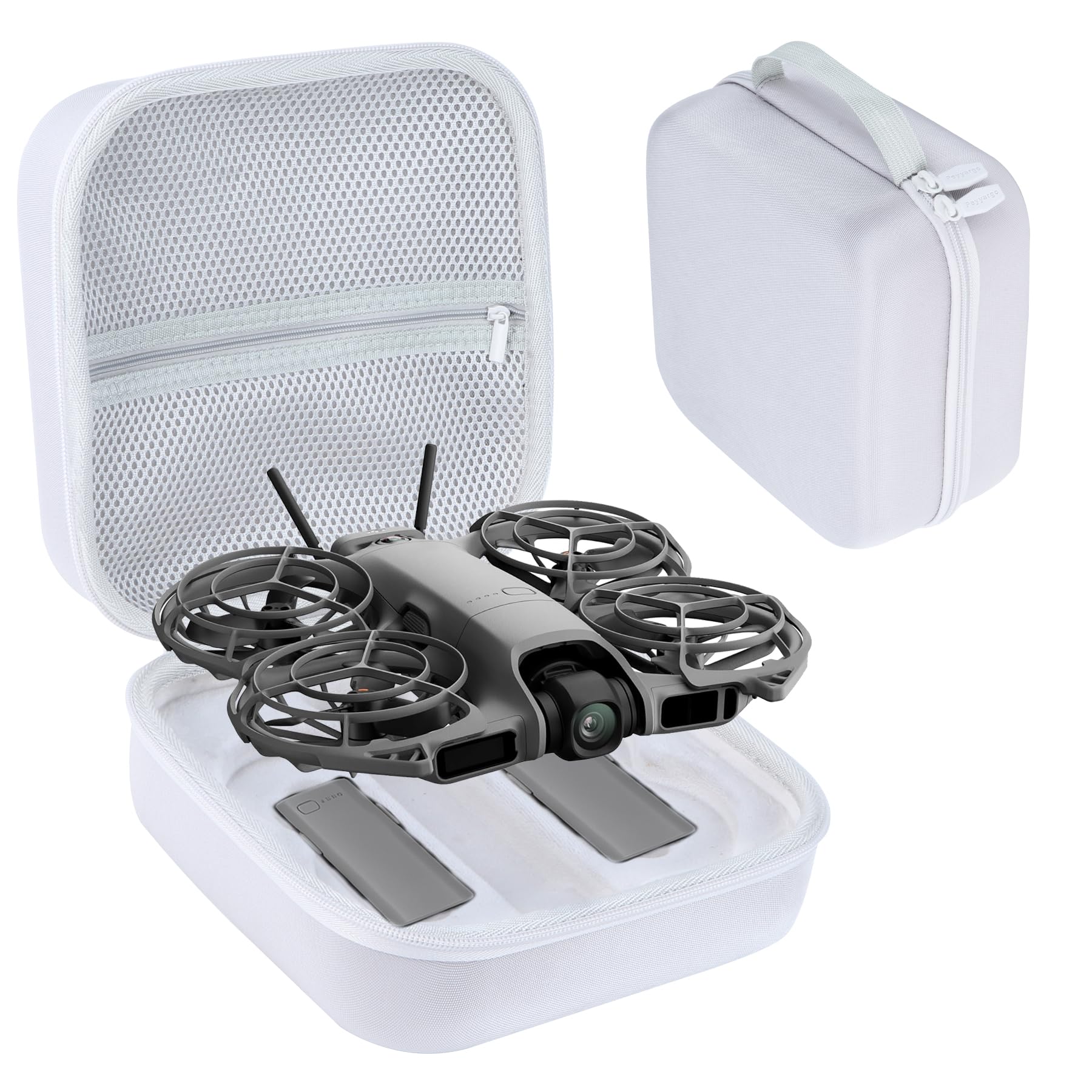 Peyyargo Protective Case for DJI Neo 2 Drone, NOT for DJI Neo Mini (Grey)
