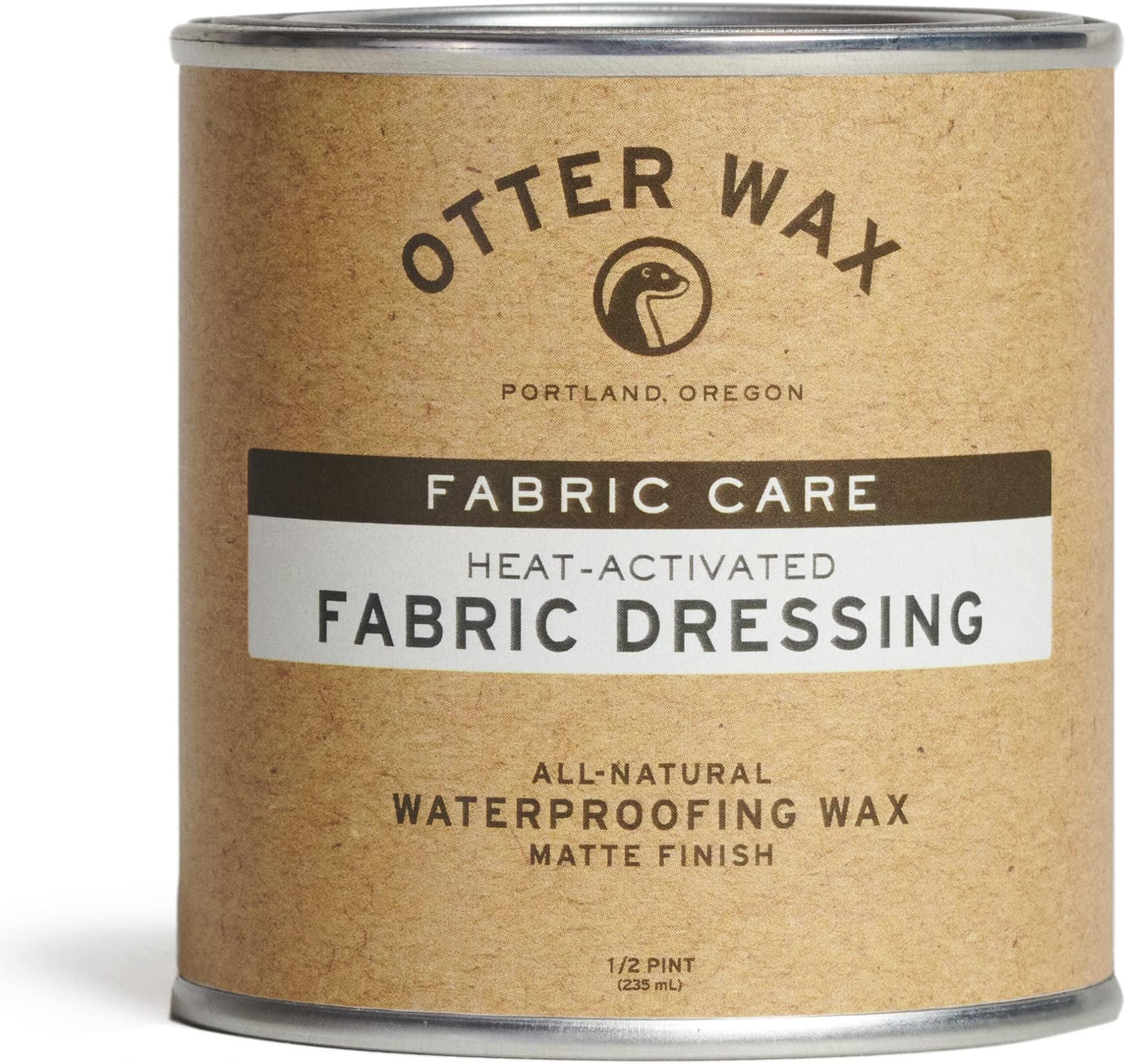 OtterWax Heat Activated Fabric Dressing : 100% Natural Waterproofing Wax