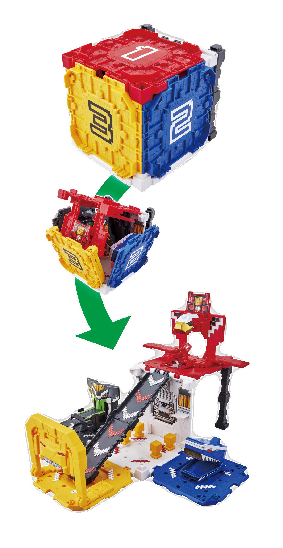 Amazon.co.jp: 動物戦隊ジュウオウジャー 巨大変形基地 DXジューランド  