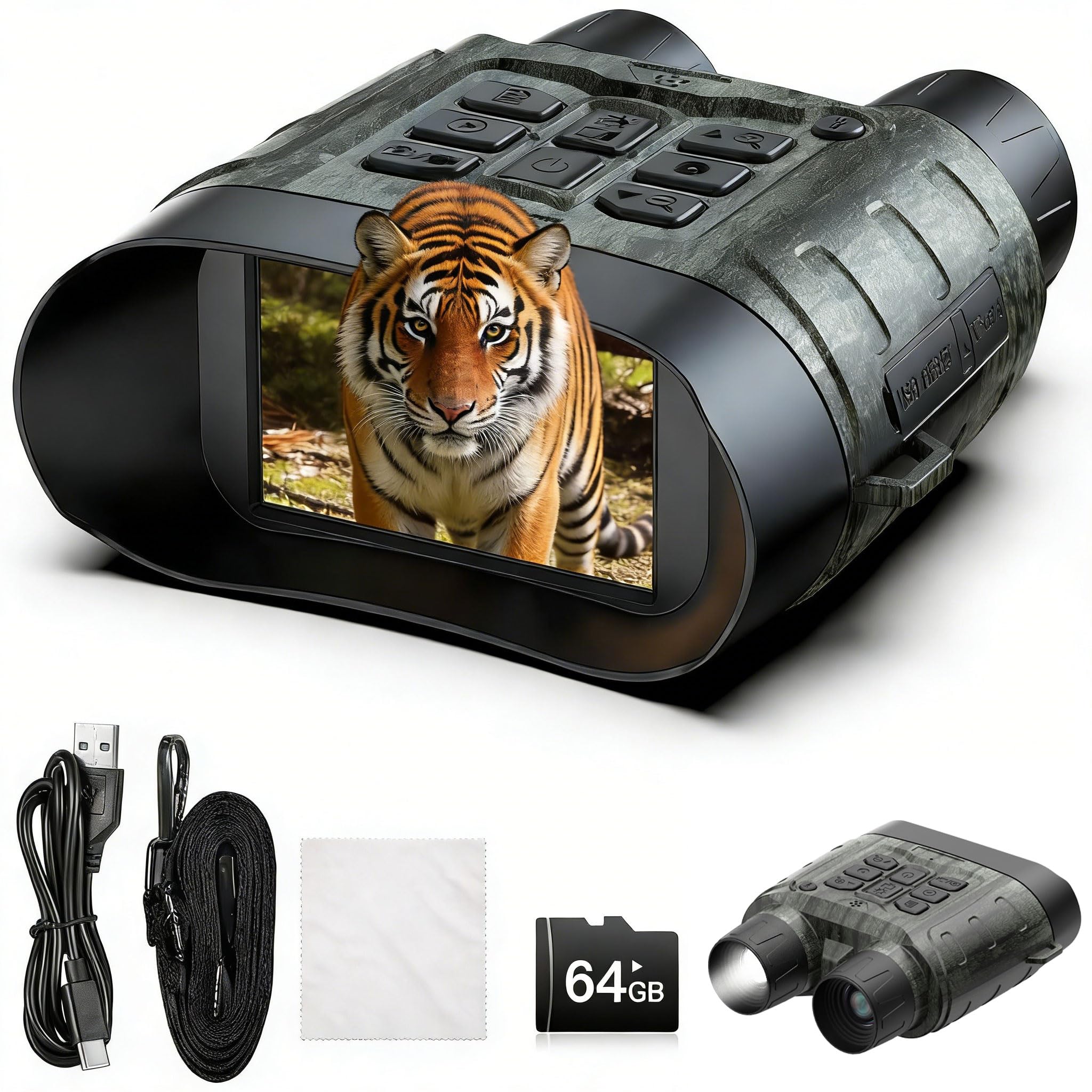 HOTPEAK 112MP Night Vision Binoculars
