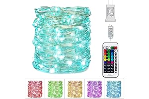 Minetom Color-Changing Fairy String Lights: Illuminate Your Bedroom with Joy