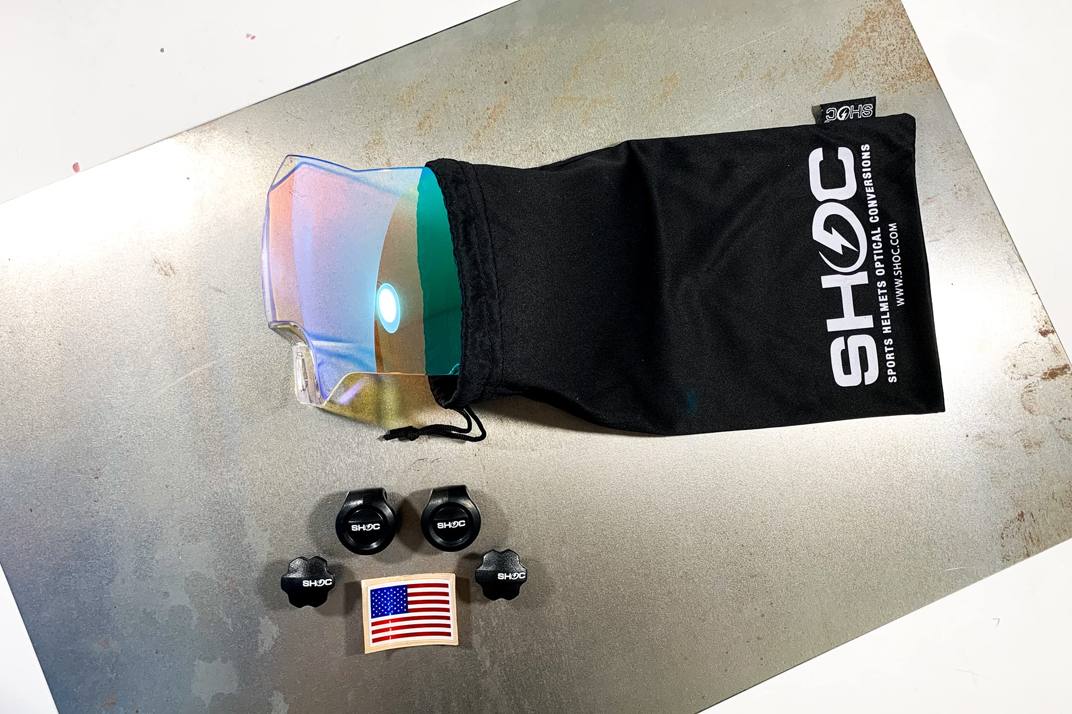 Amazon.co.jp: Shoc Zero G Plusバイザー Riddell SpeedFlex