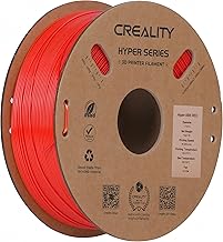 Creality Hyper ABS Red Filament 1.75 mm for High Speed 3D Printing – 1 kg Spool High Strength – Compatible with 3D Printers