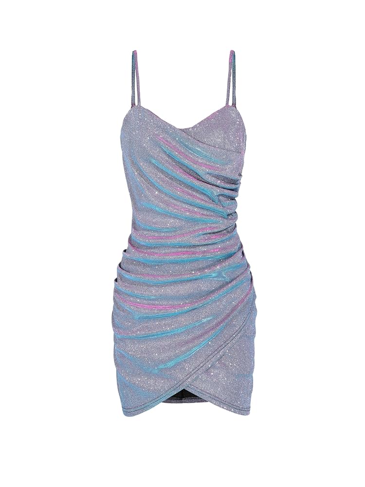 Amazon.com: CIDER Sweetheart Neckline Glitter Bodycon Dress