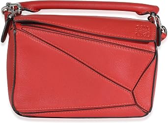 Pre-Loved Mini Puzzle Bag Red Mini