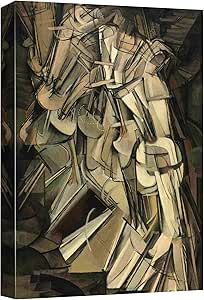 Amazon.com: Nude Descending a Staircase No. 2 by Marcel Duchamp