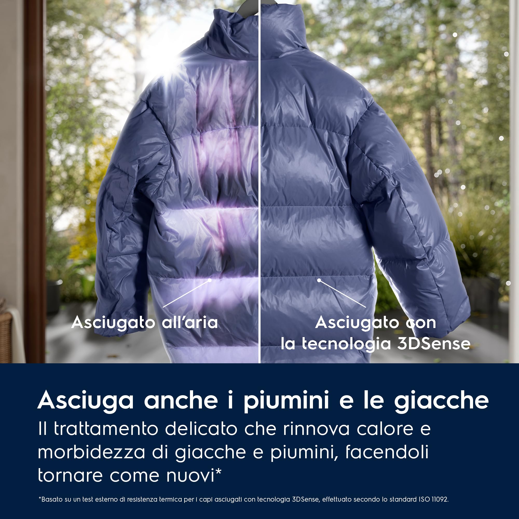 Electrolux Serie 900 PerfectCare, Asciugatrice a Pompa di Calore, 9 kg, EW9H4Y9A, Classe A, 12 Programmi, Connettività Smart App, Tecnologia 3DSense, Filtro EcoFlow, 60 dB, 850x596x636 mm