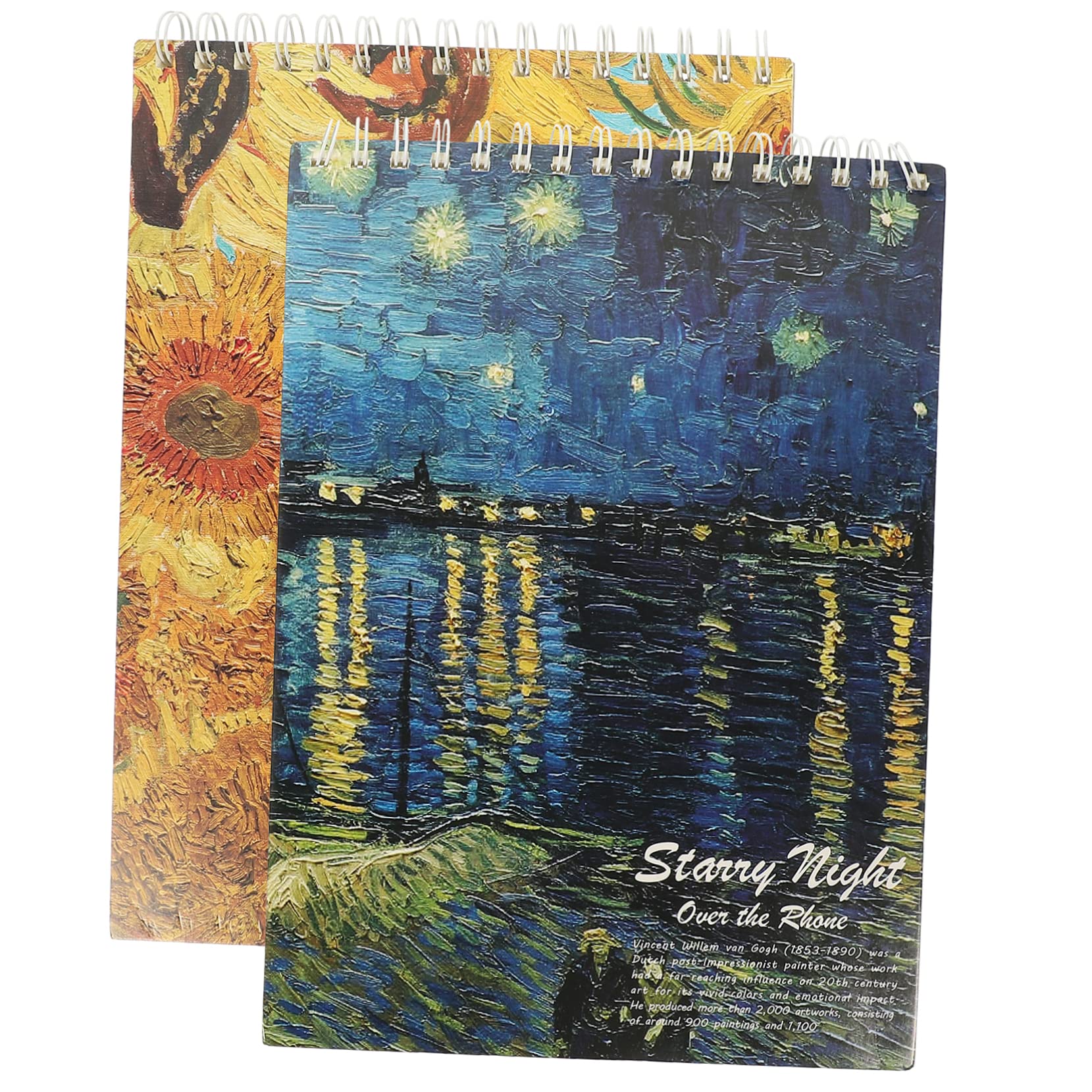 NUOBESTY Carnet à Dessin Papier Aquarelle 8k A4, Lot de 2 pour Étudiants