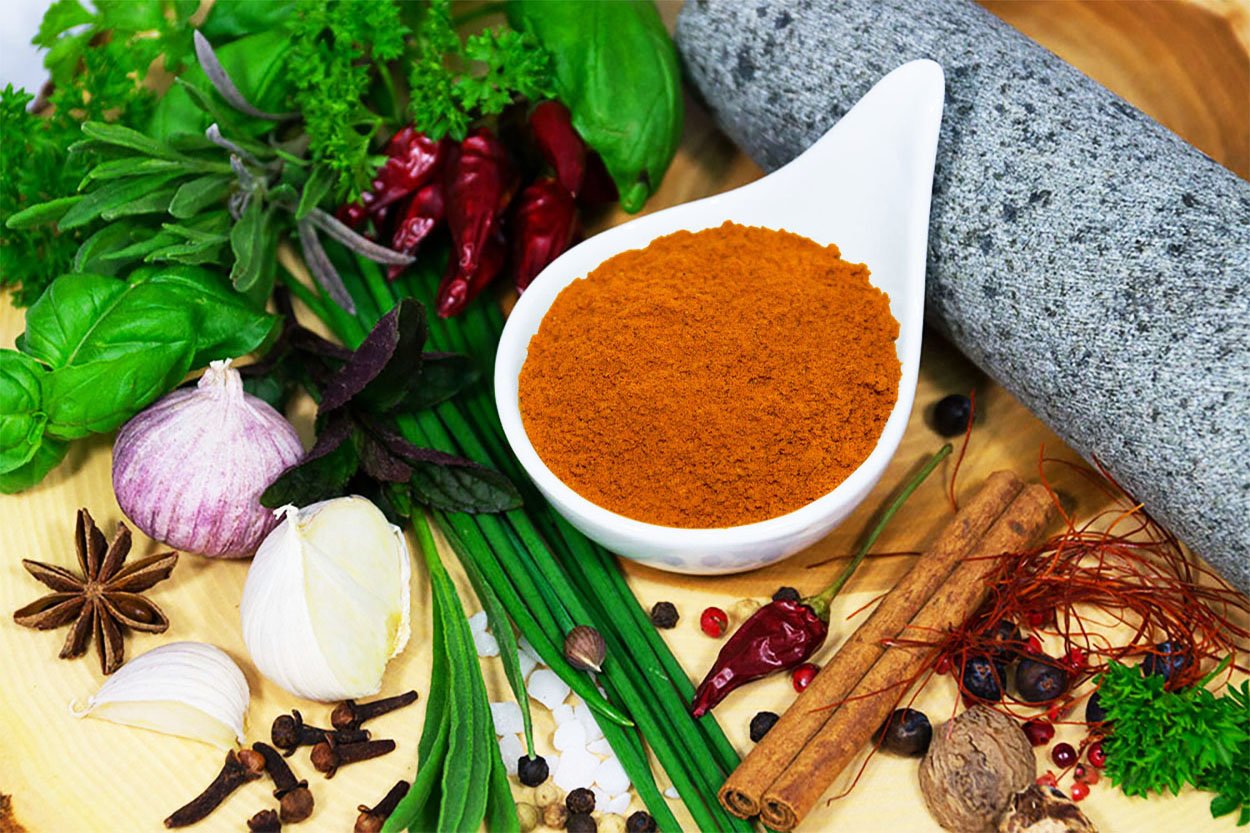 Curry - Gewürzmischung. Red, Hot Curry. Masala-Gewürzmischung. Feurig-würzige Gewürzspezialität in Premiumqualität. 3 PE - Beutel je 1500g (4,5KG)
