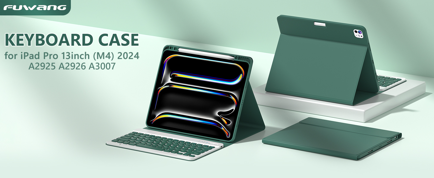 Amazon.com: FUWANG Keyboard Case for iPad Pro 13 inch (M5/M4) 2025
