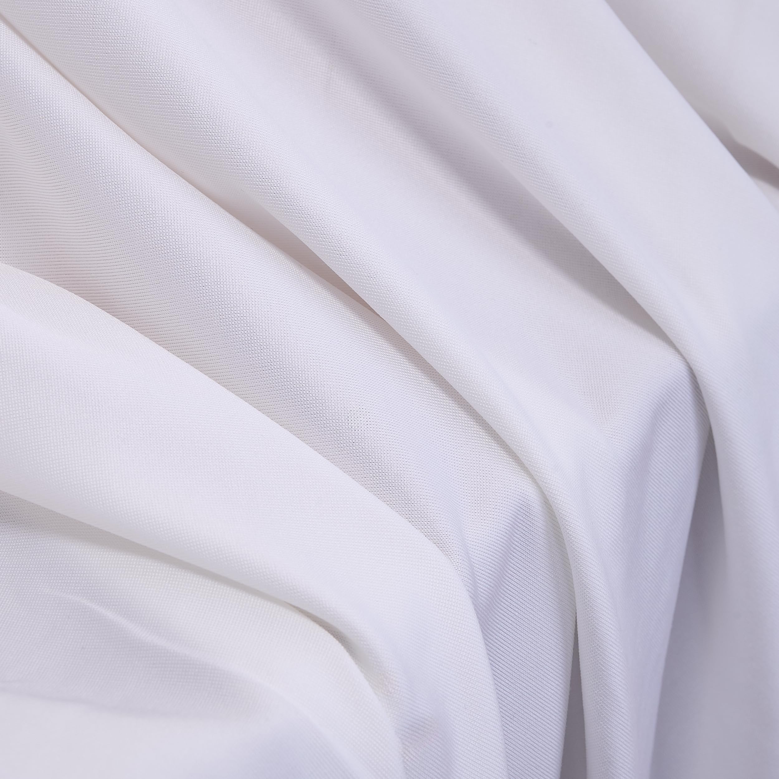 68" Wide Four-Way Stretch Spandex Polyester Fabric By The Yard Medium Weight Soft & Breathable & Drapable Broadcloth for Apparel, Accessories,Decorations & DIY Crafts (Black, 68" x 2 Yards) — view 18
