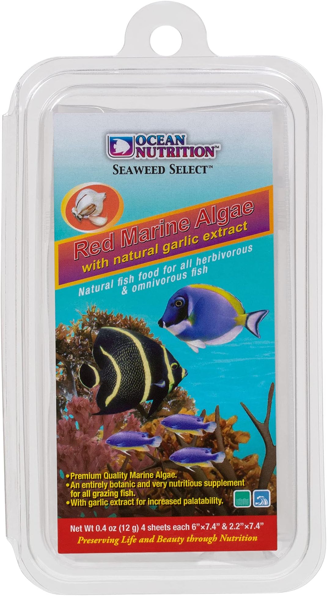 Ocean Nutrition Seaweed Select Red Marine Algae 8g