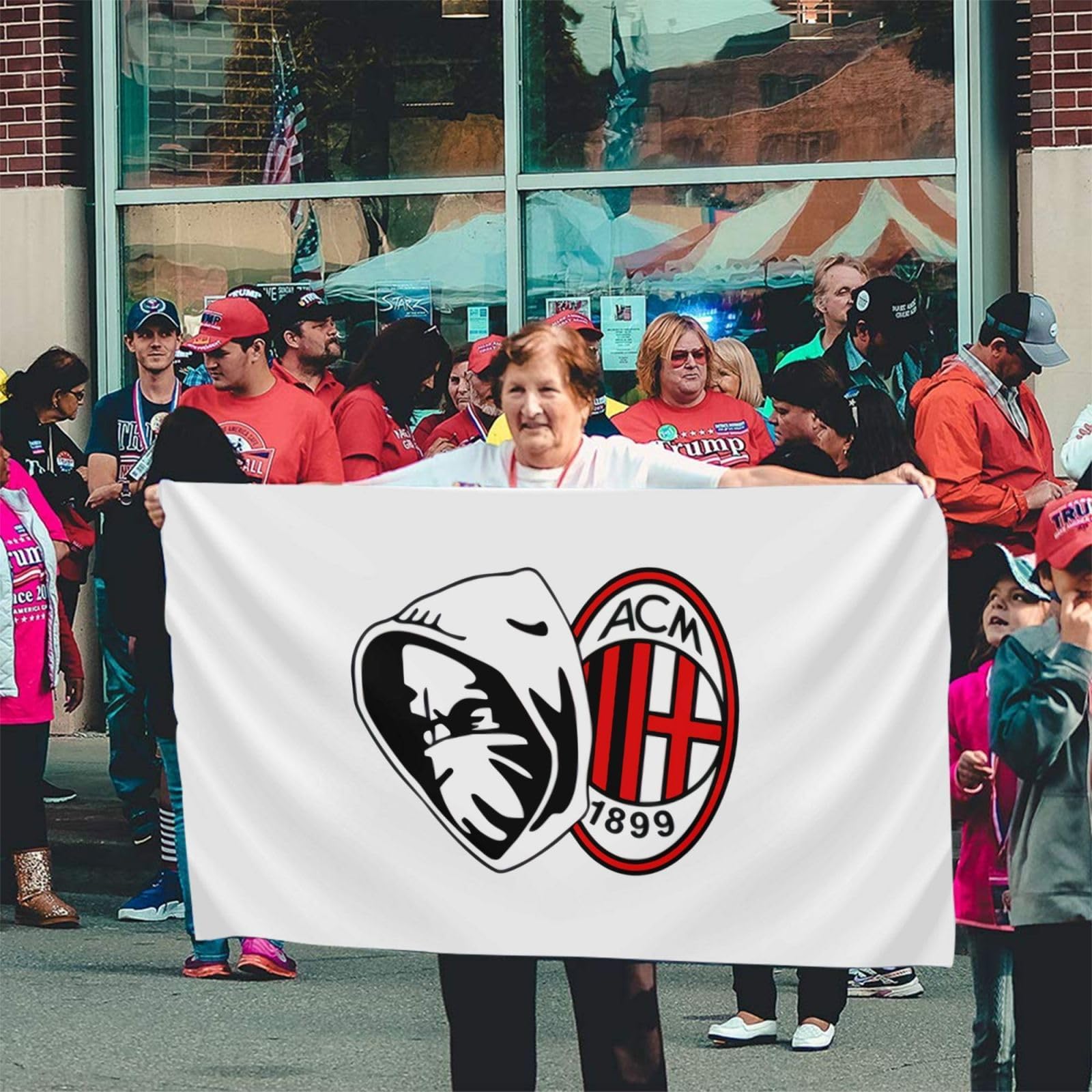 A.C Milan Banner Breeze Flag Outdoor Flags Home Flag Garden Flag 3 'X 5' Ft