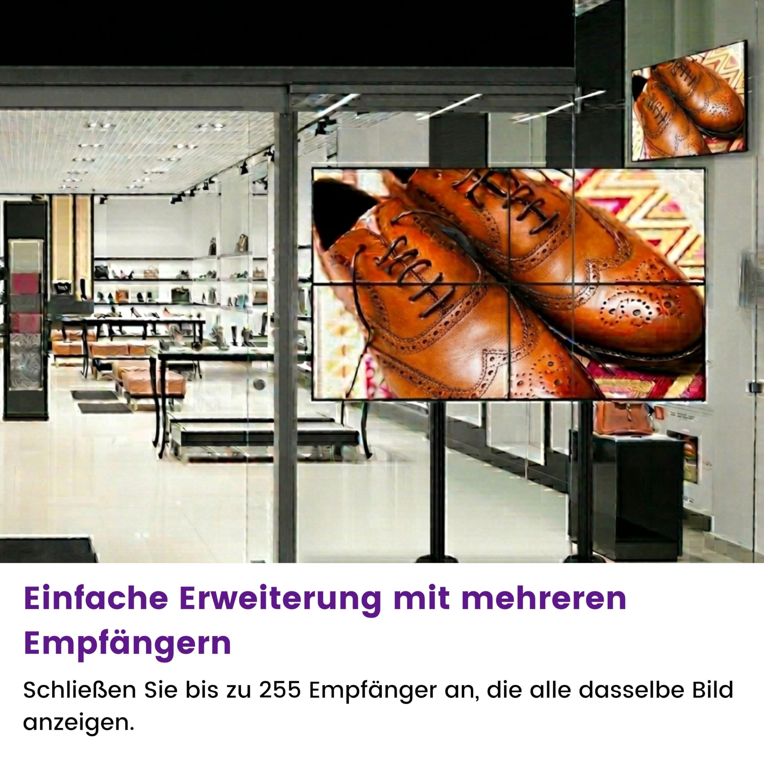 Marmitek MegaView 90 - HDMI over Ethernet Extender 120 m CAT5e CAT6 LAN | Full HD 1080p über bestehendes LAN, 1 Sender auf mehrere Fernseher, Router/Switch, mehrere Empfänger und Plug & Play