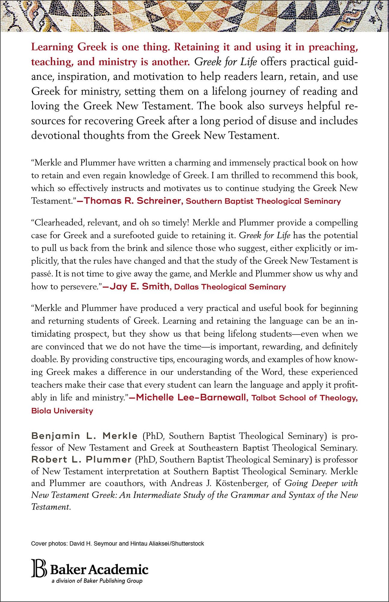 Greek for Life: Strategies for Learning, Retaining, and Reviving New Testament Greek