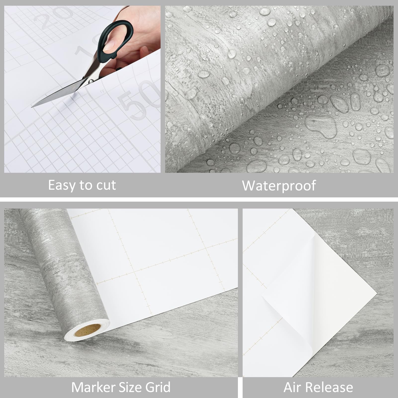 Countertop Peel And Stick Paper WESTICK Wood Peel And Stick Wallpaper Rustic Wood Contact Paper - View #7