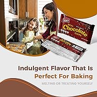 Vista 7 de Lieber's - Chips de chocolate real semitulce vegano, 9 onzas, sin gluten, sin lácteos, Kosher Parve, chips de chocolate bajos en calorías