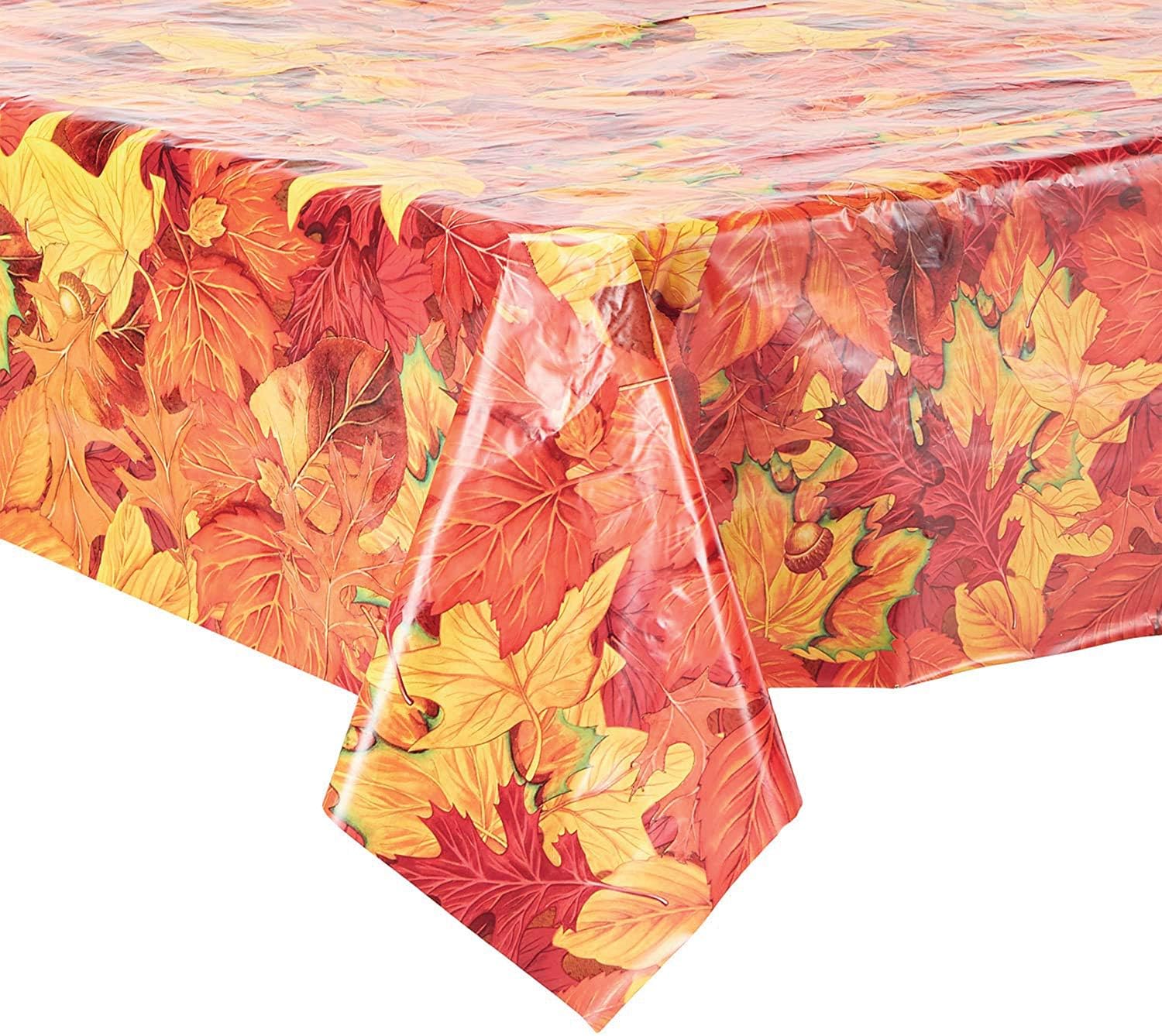 Beistle Fall Leaf Tablecover : Home & Kitchen