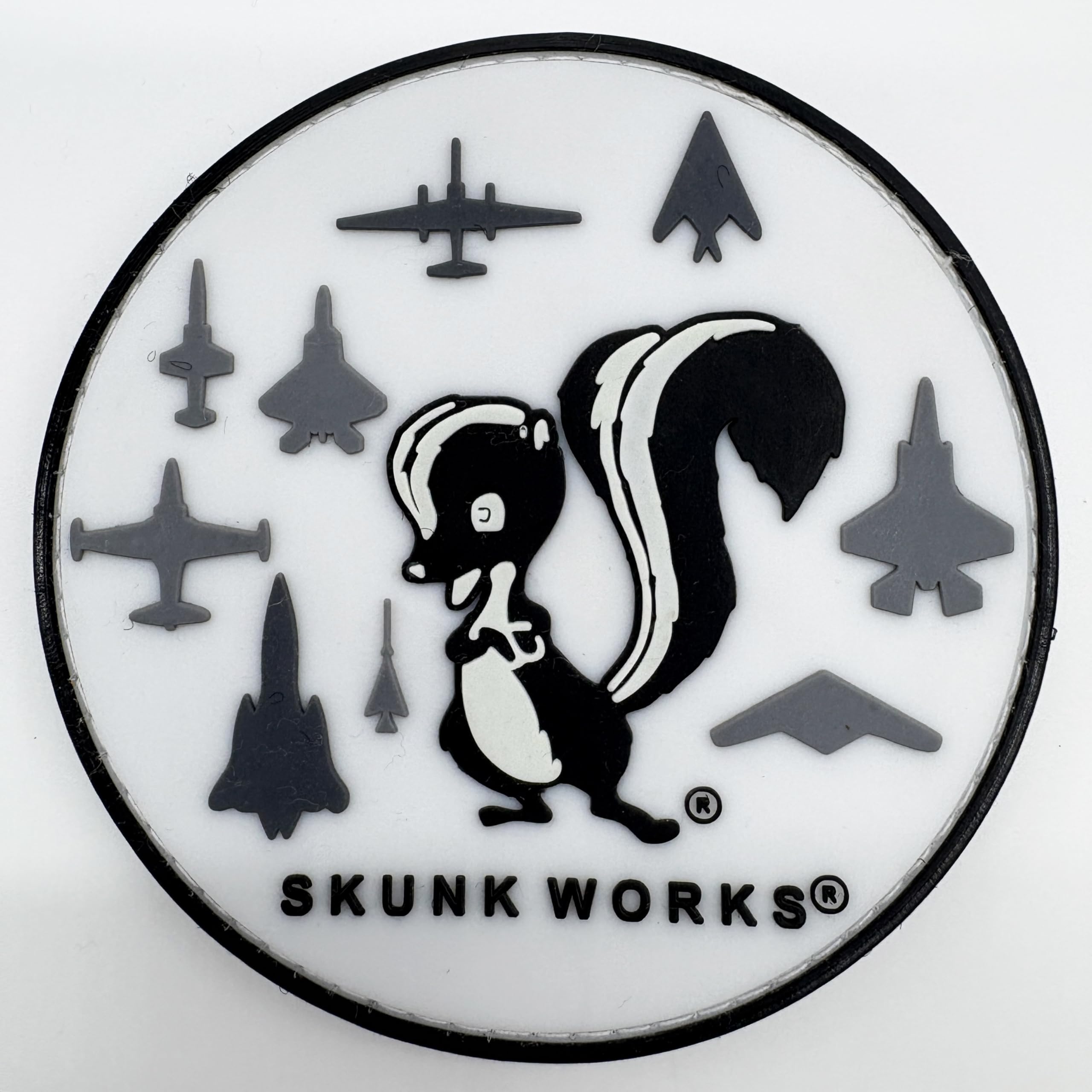 三沢基地 Wild Weasel ＆Skunk Works パッチセット Amazon.com: Lockheed Martin® Skunk Works® PVC Patch, 3.5 inch