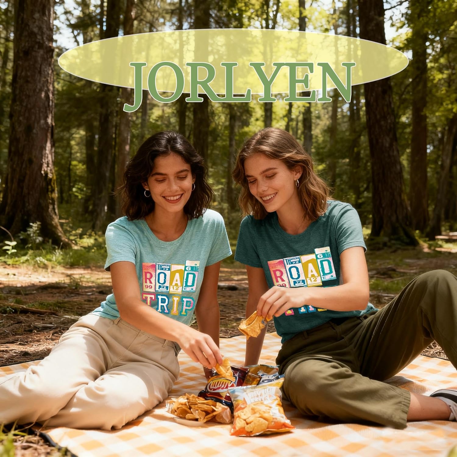 Adventure Shirts Sunrise Camping Hiking Activewear Road Trip Nature Cactus Workout Tee Top - Image 5