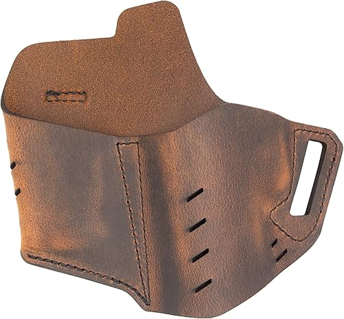 Miniatura 2 de Versacarry Commander Pro - Funda de cuero, 4 tamaños para adaptarse a la mayoría de las pistolas, fuera de la cintura, sostiene cargador de