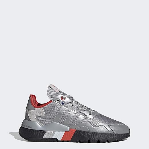 adidas Nite Jogger Silver/Silver/Black 9.5