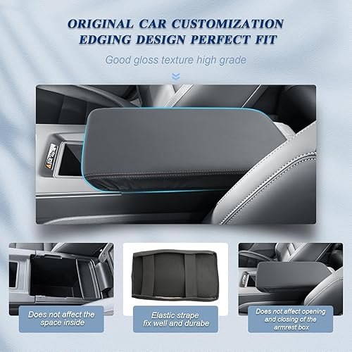 Vista 87 de BIBIBO Funda para reposabrazos de consola central Subaru Crosstrek 2024, cojín para reposabrazos 2023 2024 Subaru Crosstrek /2024 Subaru Impreza