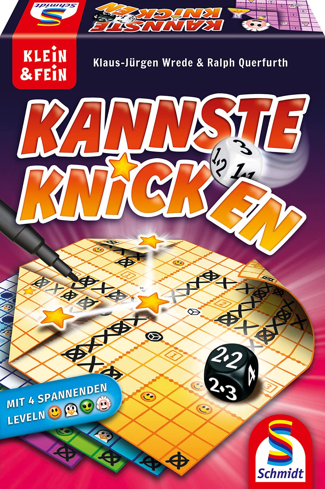 Schmidt Spiele 49387 Kannste knicken, Würfelspiel aus der Serie Klein & Fein, bunt