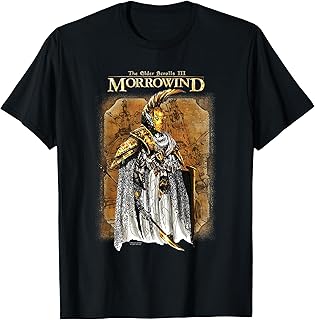 Elder Scrolls Morrowind Concept Illustration Video Game T-Shirt