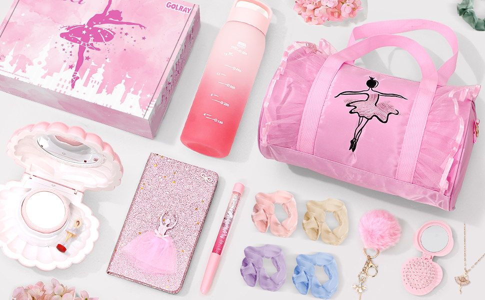 Regalo Ballerina 5-12 Anni - Set Completo Con Borsa, Collana, Portachiavi E Accessori - Foto 2