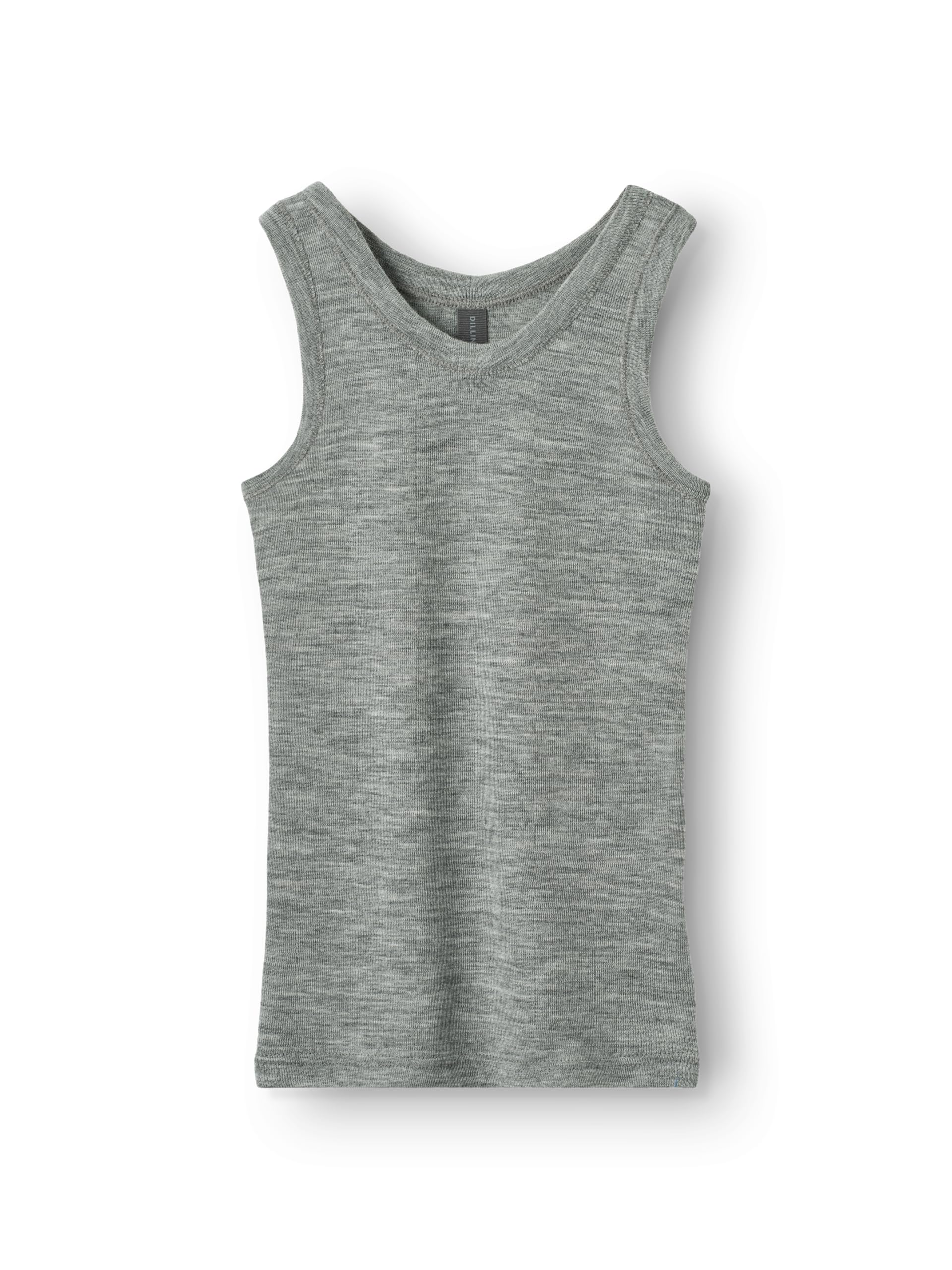 Dilling Kinder Unterhemd Merinowolle – Weiches Merino Tanktop Base-Layer, Kratzfreies Trägershirt aus Wolle für Jungen & Mädchen, Thermoregulativ