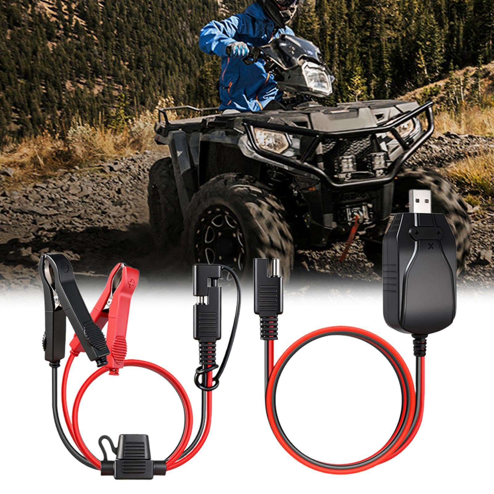 Chargeur de batterie de moto 12 V portable intelligent