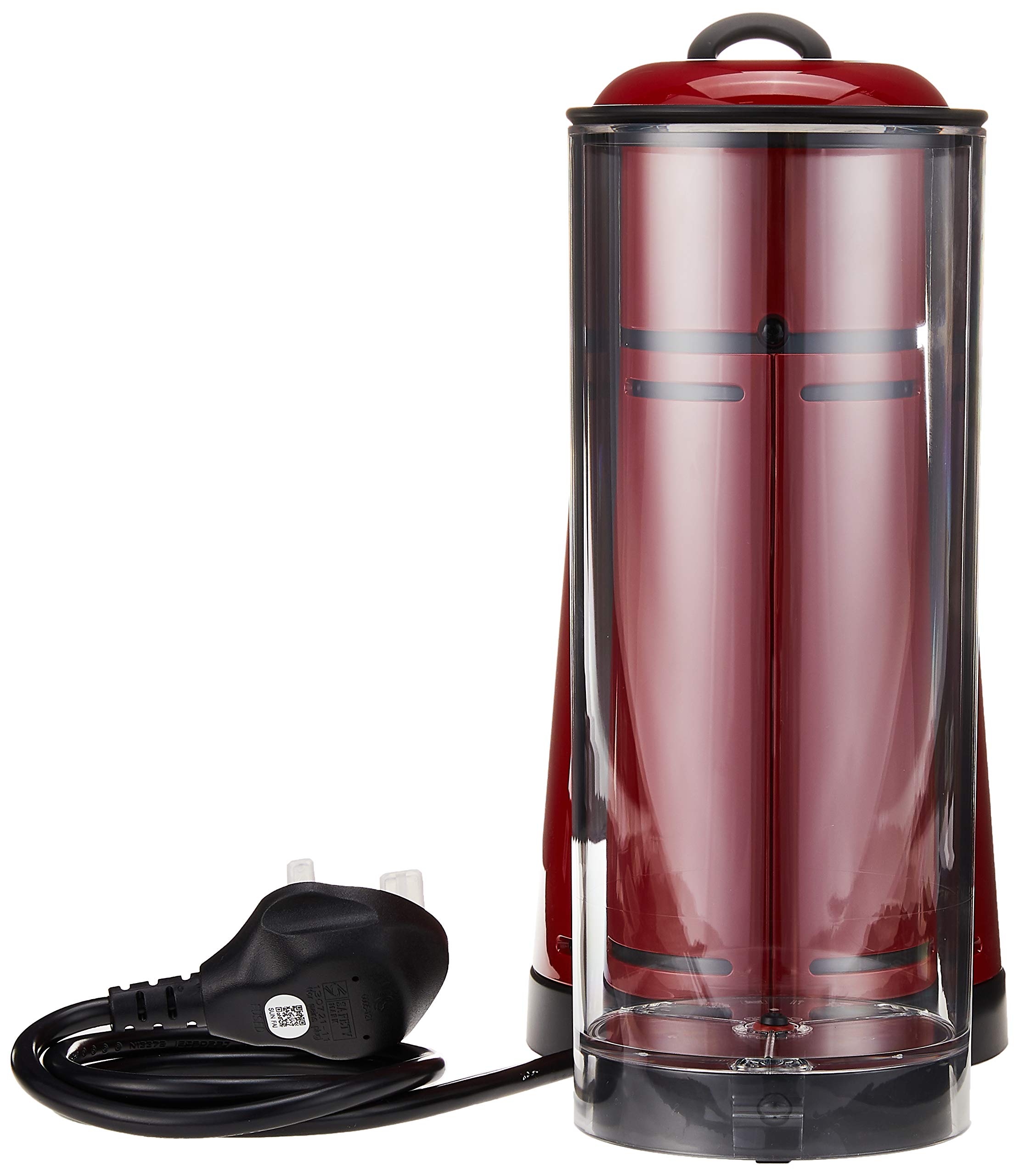 Nespresso エッセンサ プラス チェリーレッド D45RE Nespresso Essenza Plus Coffee Machine, Cherry Red : Amazon