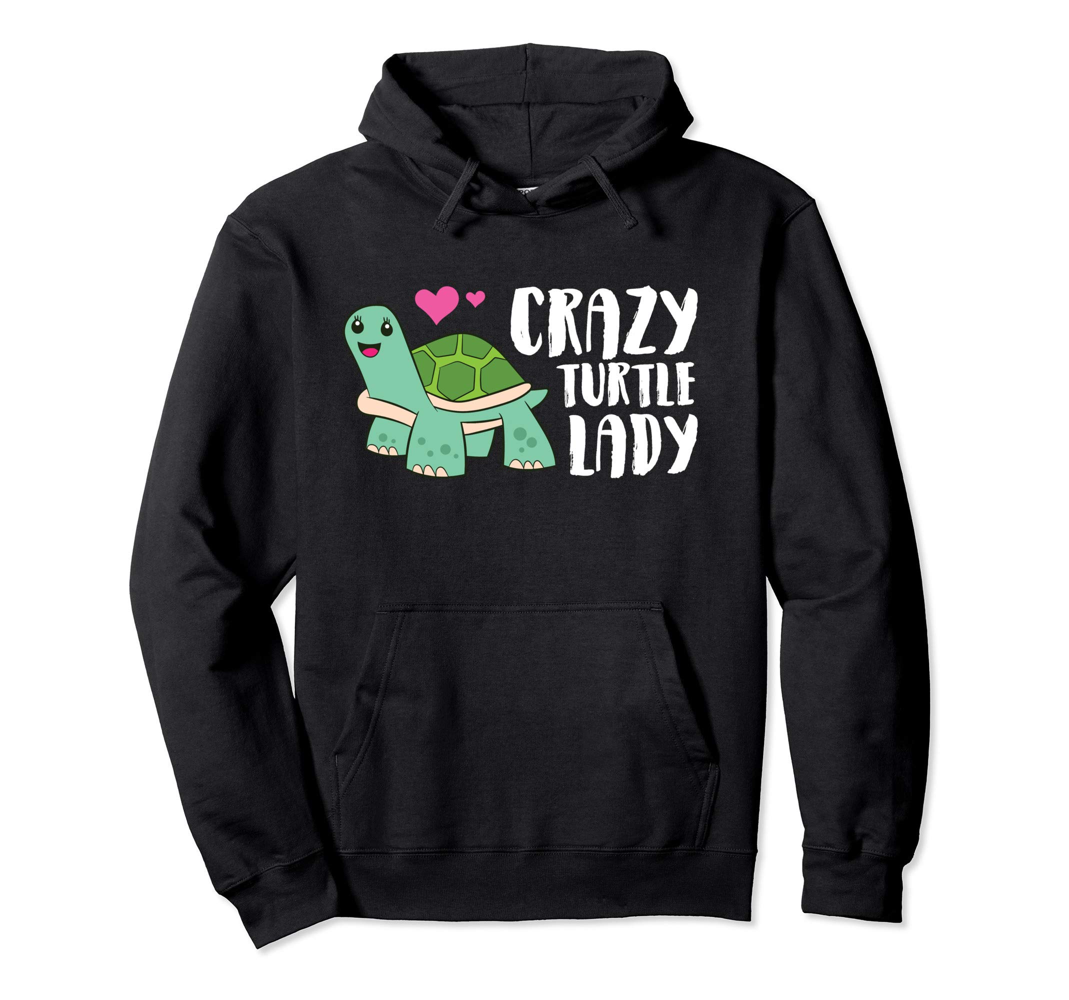 Crazy Turtle Lady Women Turtle Girl Pullover Hoodie