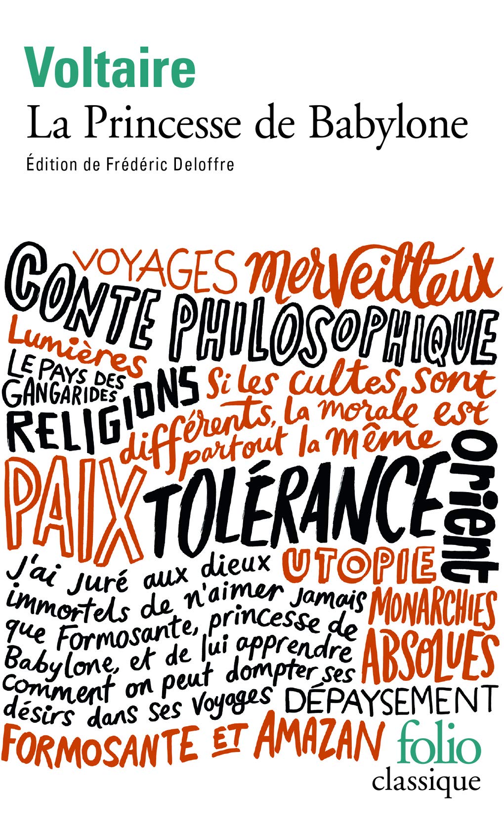 La Princesse de Babylone (Folio classique)