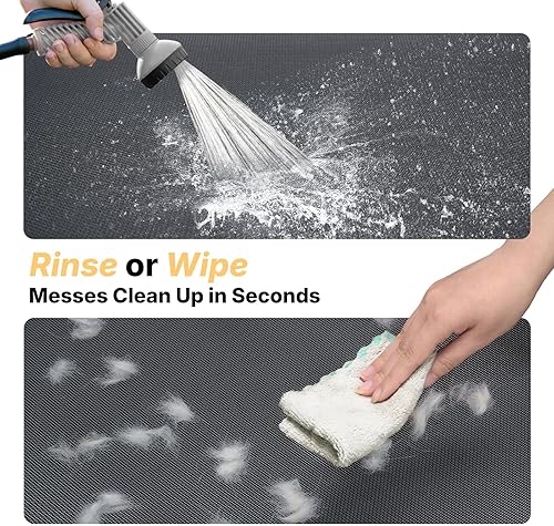 Miniatura 5 de Veehoo - CWC1803-XL - Cama elevada tipo catre para perros, refrescante, portátil, con malla lavable y transpirable, patas antideslizantes, duradera,