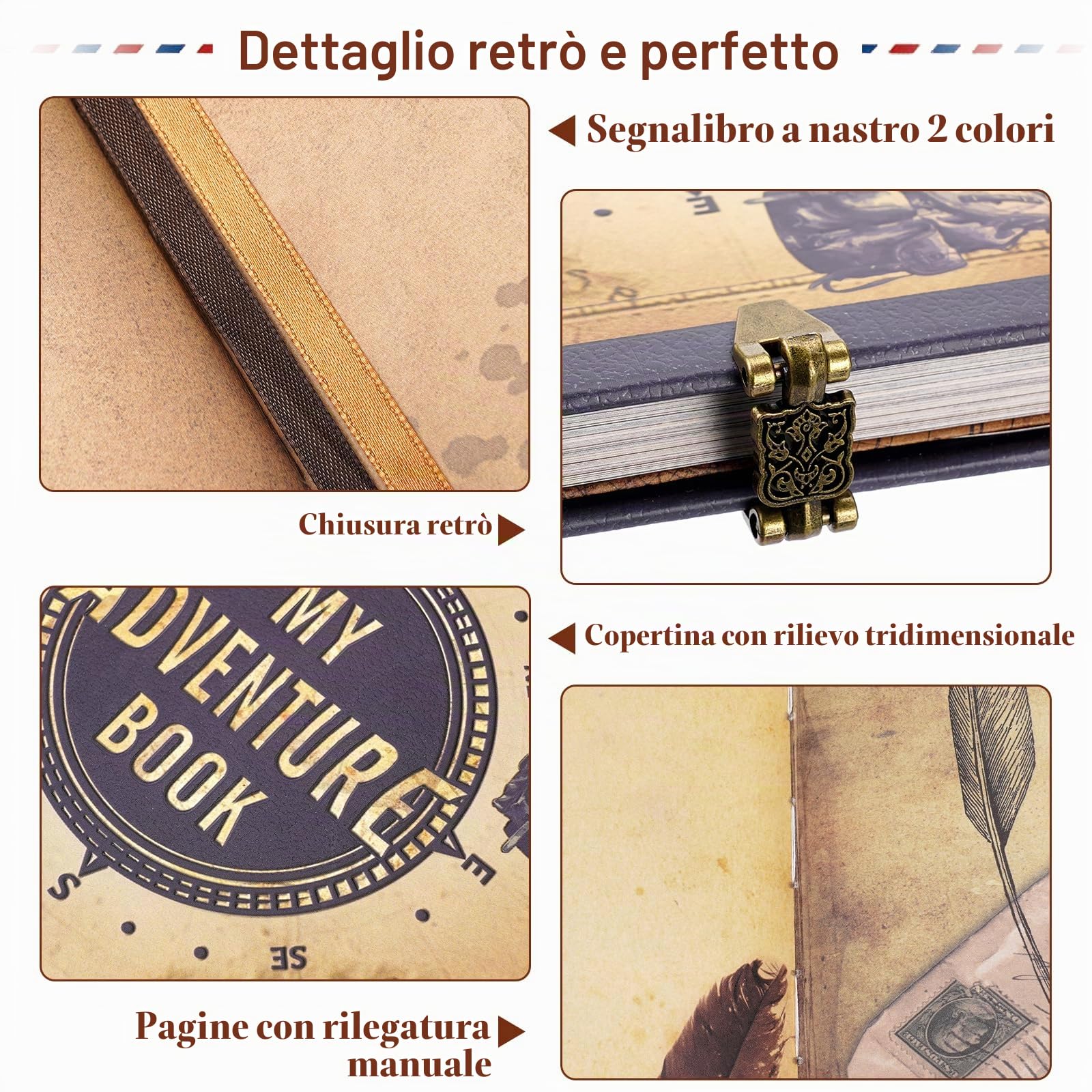 My Adventure Book Album fotografico(Viaggio blu)