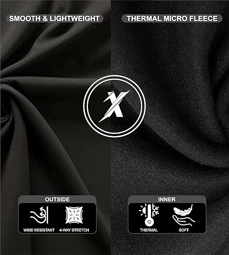 Miniatura 4 de Sparx - Mallas térmicas para ciclismo de invierno para hombre, con pechera acolchada y alta visibilidad