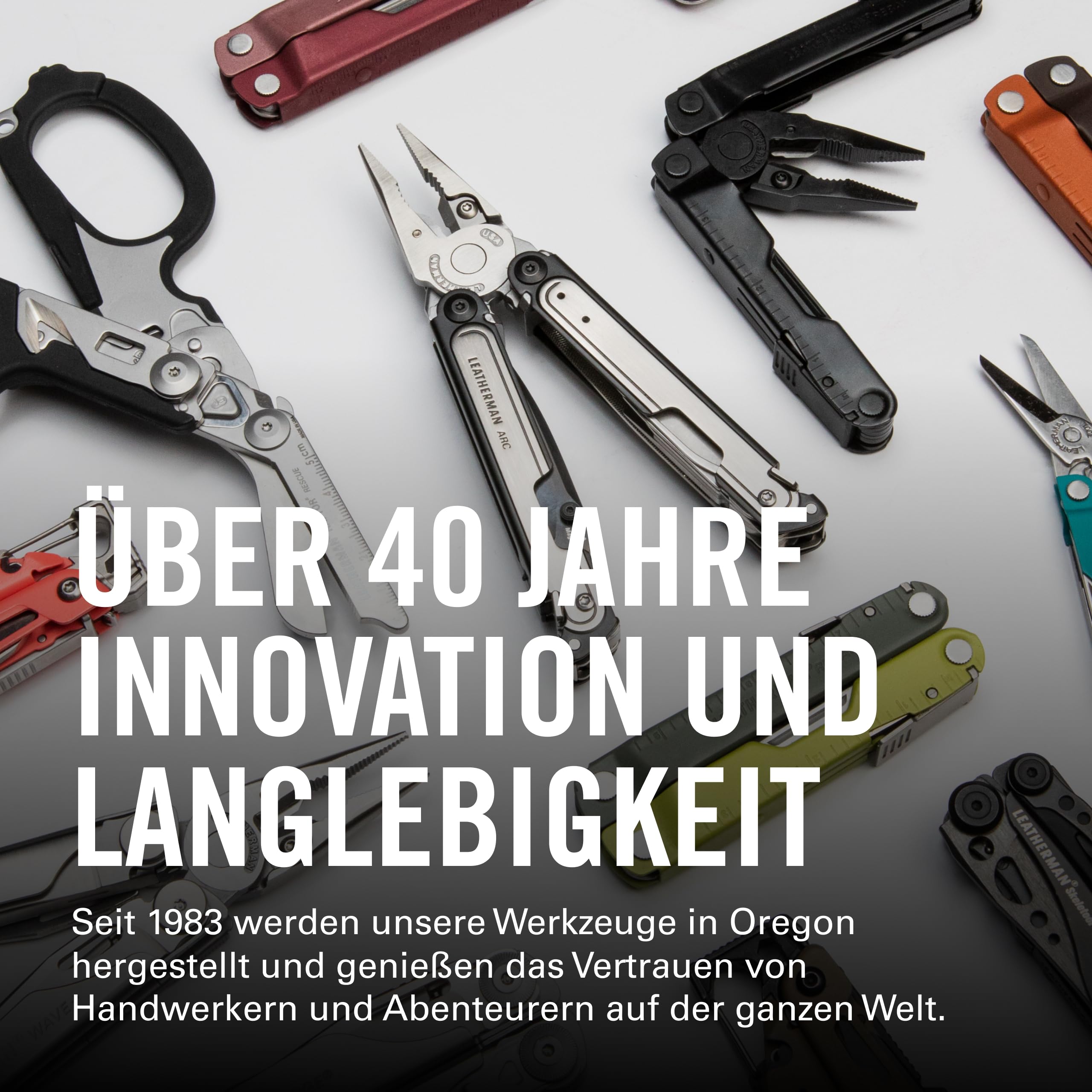 Leatherman ARC Multi-Tool - 20 Outdoor-Tools mit MagnaCut-Stahlklinge und Bit-Set